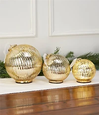 Southern Living Holiday Decor Collection Mercury Glass Ornament Decor
