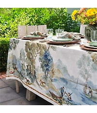 Southern Living Hunting Dogs Tablecloth