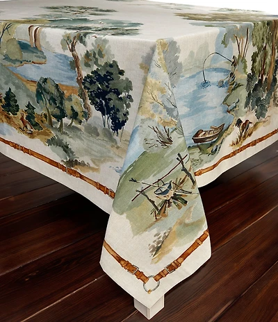 Southern Living Hunting Dogs Tablecloth
