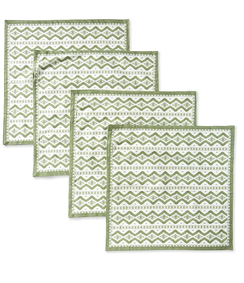 Southern Living Ikat Napkins, Set of 4