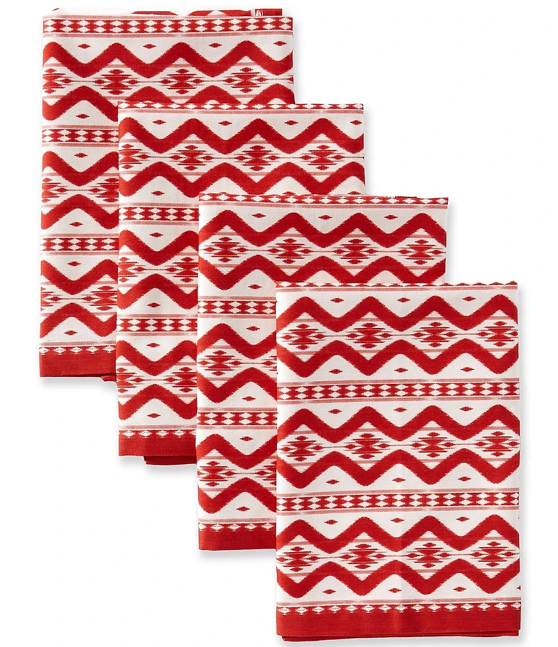 Southern Living Ikat Napkins, Set of 4