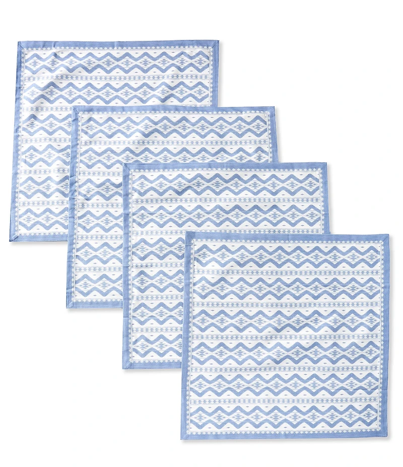 Southern Living Ikat Napkins, Set of 4