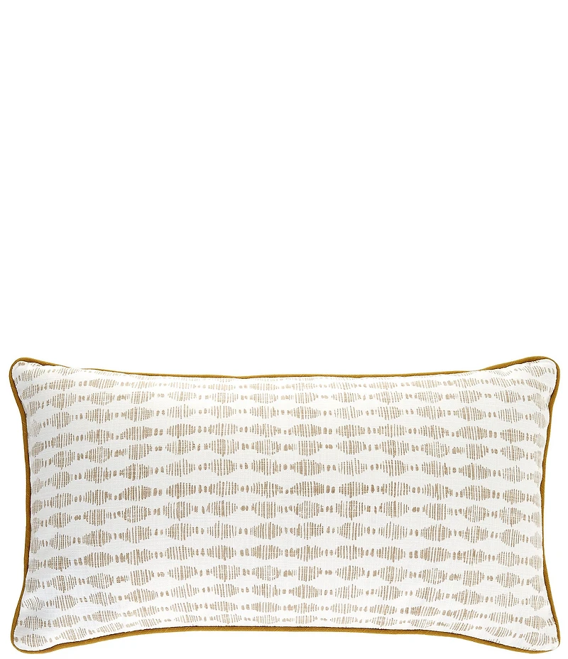 Southern Living Ikat Printed Lumbar Pillow