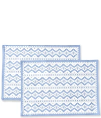 Southern Living Ikat Reversible Placemats, Set of 2