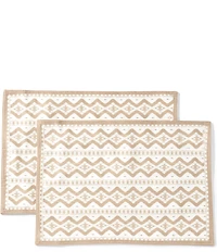 Southern Living Ikat Reversible Placemats, Set of 2