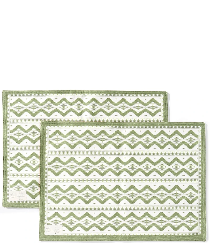 Southern Living Ikat Reversible Placemats, Set of 2