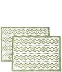 Southern Living Ikat Reversible Placemats, Set of 2