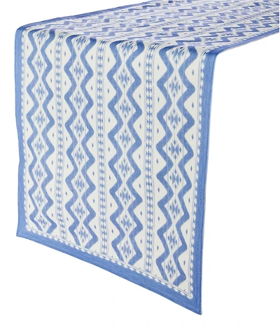 Southern Living Ikat Reversible Runner, 72#double;