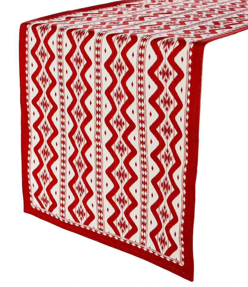 Southern Living Ikat Reversible Runner, 72#double;
