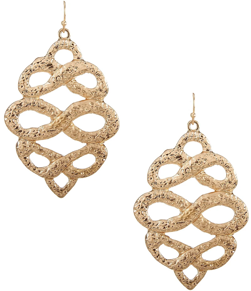 Southern Living Infinity Loop Drop Earrings