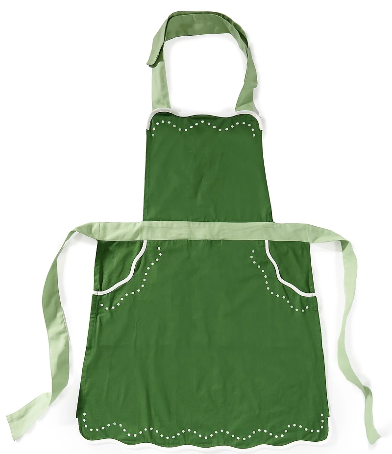 Southern Living Ivy Scallop Apron