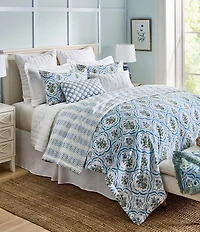 Southern Living Lattice Embroidered Breakfast Pillow