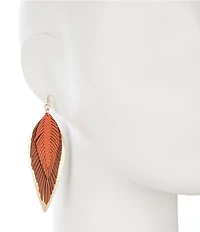 Southern Living Leaf Drop Earrings