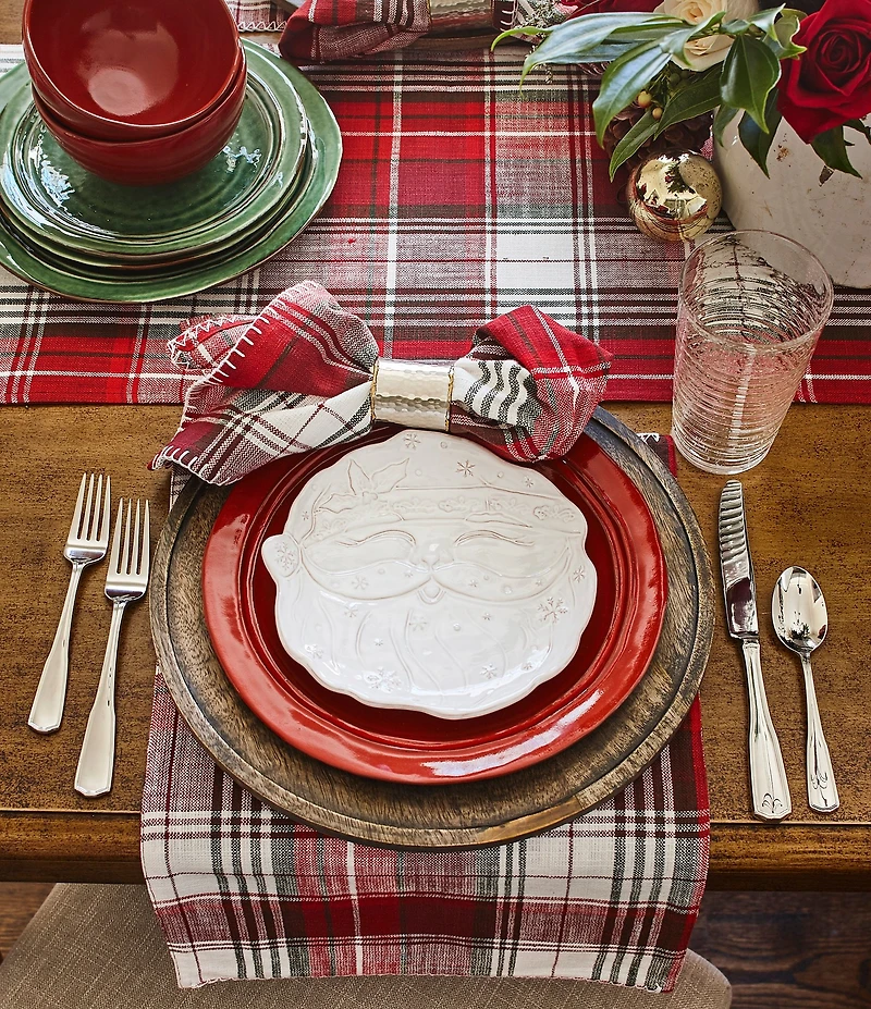 Southern Living Leigh 45-Piece Stainless Steel Flatware Set