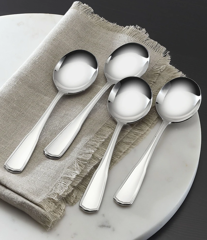 Southern Living Leigh Soup Spoons, Set of 4
