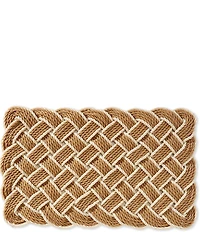 Southern Living Lover's Knot Braided Rope Doormat