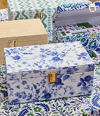 Southern Living Mahjong Caroline Tile Travel Box Set