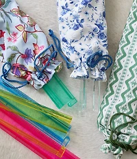 Southern Living Mahjong Clear Caroline Pusher Set