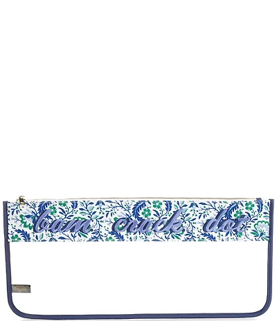 Southern Living Mahjong Clear Tile Pouch