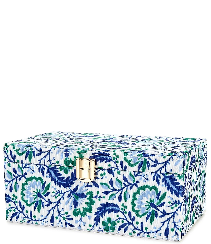 Southern Living Mahjong Floral Tile Box Travel Set