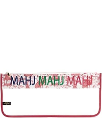 Southern Living Mahjong MAHJ Clear Tile Pouch