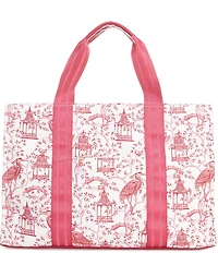 Southern Living Mahjong Pagoda Tote Bag