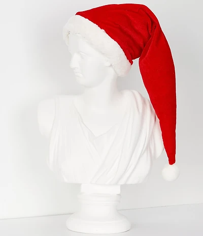 Southern Living Merry & Bright Collection Sculpted Bust with Santa Hat Figurine