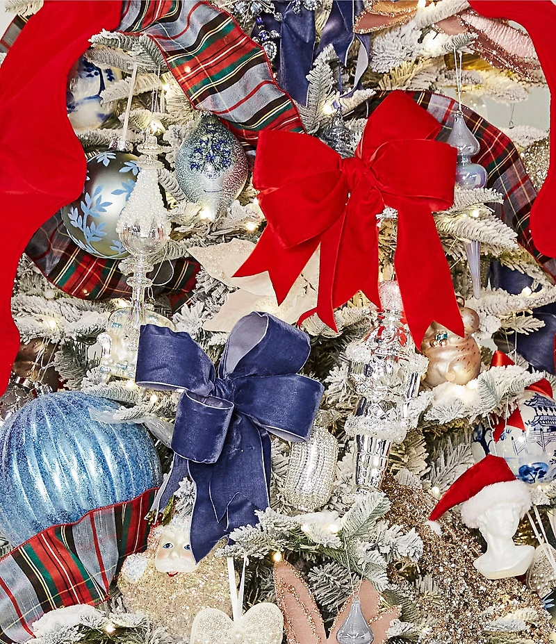 Southern Living Merry and Bright Collection Ribbon Bow Clip