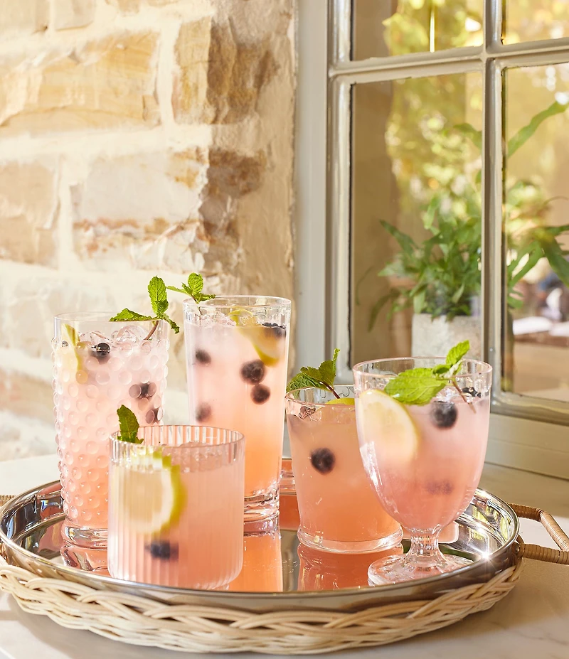 Southern Living Mesa Acrylic Jumbo Glasses, Set of 4