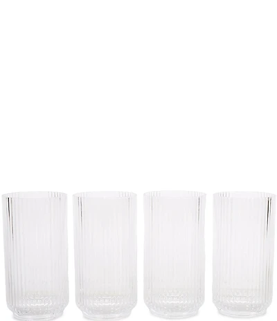 Southern Living Mesa Acrylic Jumbo Glasses, Set of 4