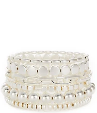 Southern Living Multi Chain Stretch Bracelet Set
