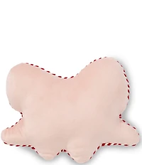 Southern Living Needlepoint Bow Shaped Pillow