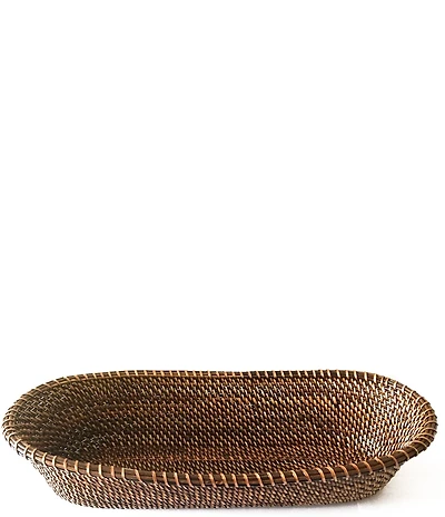 Southern Living Nito Woven Oval Bread Basket