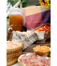 Southern Living Nito Woven Oval Bread Basket