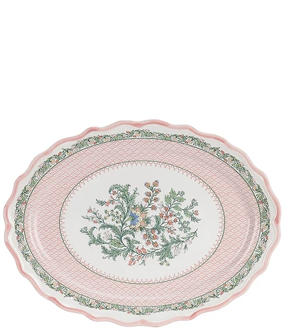 Southern Living Norah Collection Scallop Oval Platter
