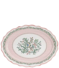 Southern Living Norah Collection Scallop Oval Platter