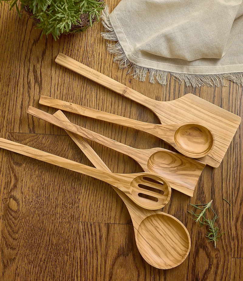Southern Living Olivewood Blunt End Spoon