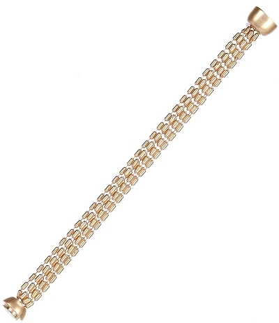 Southern Living Oval Bead Multi Strand Line Bracelet