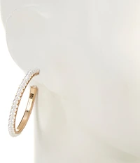 Southern Living Pearl Hoop Earrings