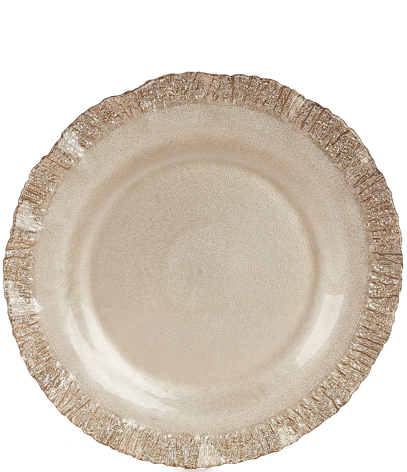 Southern Living 13#double; Ruffle Charger