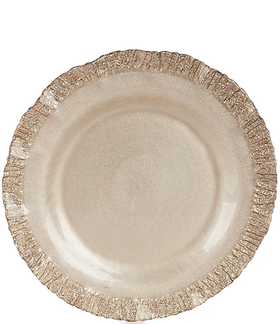Southern Living Ruffle Charger - 13#double;