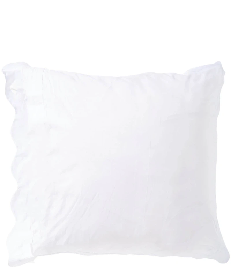 Southern Living Scalloped Trim Euro Sham