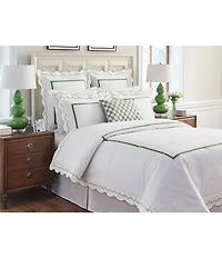 Southern Living Scalloped Trim Euro Sham