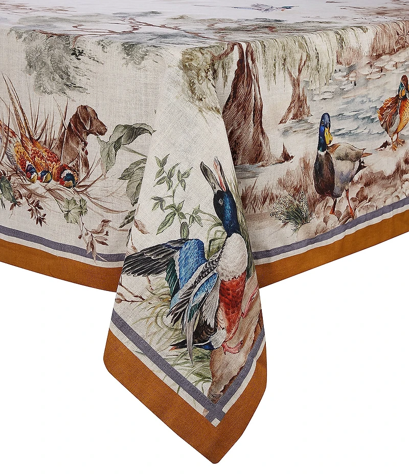 Southern Living Scenic Wetland Print Tablecloth