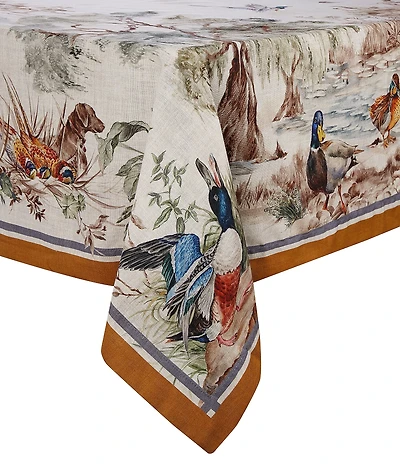 Southern Living Scenic Wetland Print Tablecloth