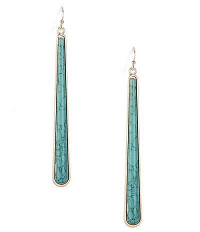 Southern Living Semi Precious Stick Linear Earrings