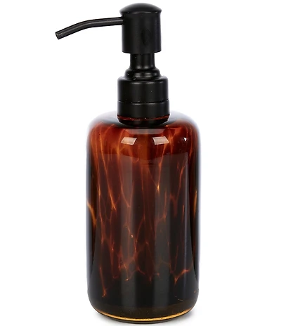Southern Living Serena Collection Blown Glass Soap/Lotion Pump Dispenser