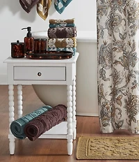 Southern Living Serena Collection Blown Glass Soap/Lotion Pump Dispenser