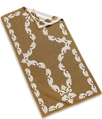 Southern Living Serena Collection Cotton Jacquard Scroll Bath Towels