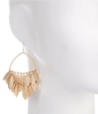 Southern Living Shakey Leaf Drop Earrings